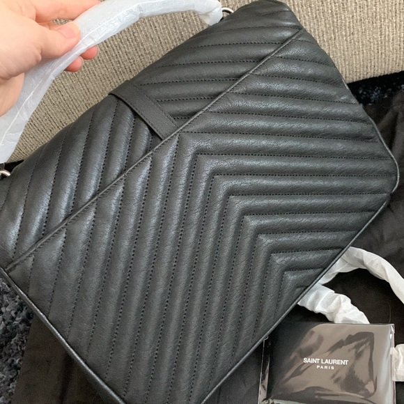 Saint Laurent monogram Large college shoulder bag - Picture 7 of 15